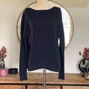 Abercrombie Sweater Navy Blue